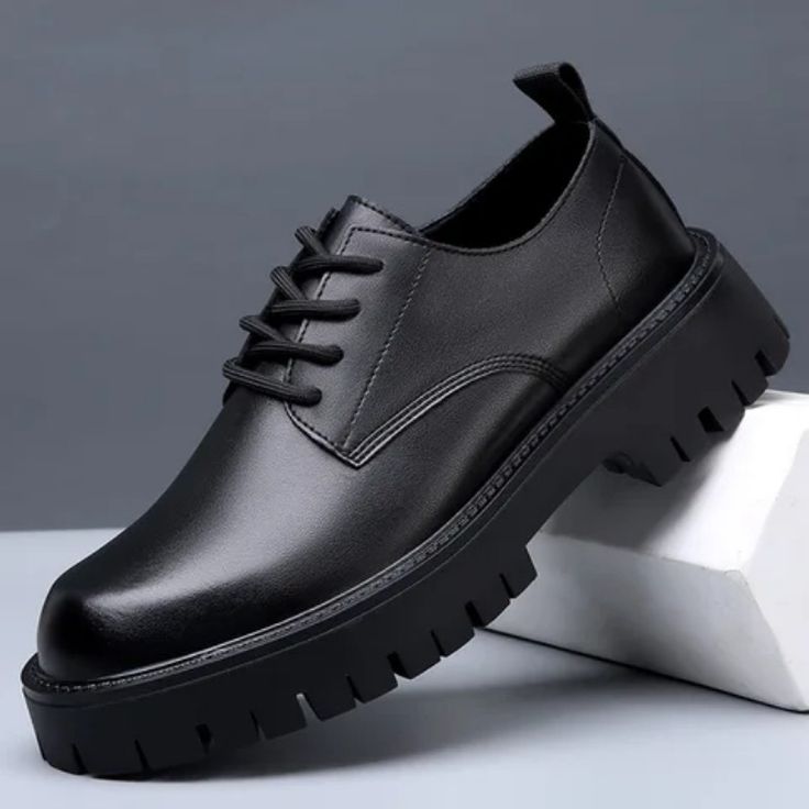 Chunky Lace-Up Derby