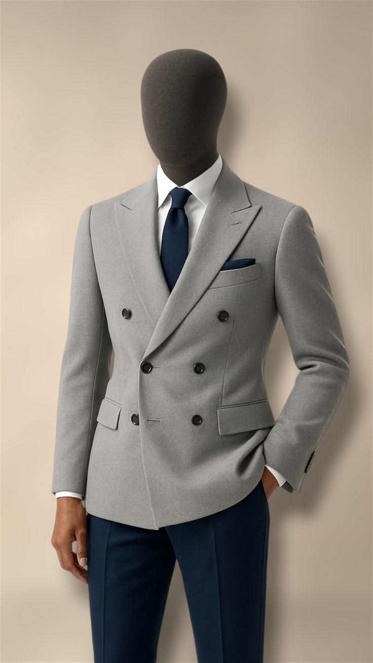 Double-Breasted Blazer